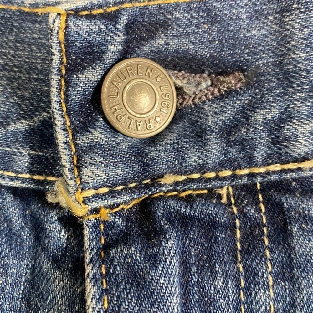 Polo Ralph Lauren Mens 42T X30 Classic Fit Denim Pants